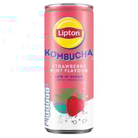 مشروب ليبتون كومبوتشا فراولة ونعناع 250 مل _مستورد...