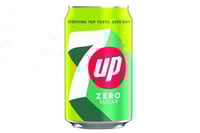 مشروب سفن اب 7UP زيرو سكر 330مل - طعم الليمون المن...