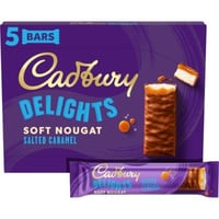 كادبوري (Cadbury) ديلايتس شوكولاتة عبوات 5 × 110 ج...