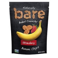 شيبس رقائق الموز المخبوزة بالفراولة 76.5 جم مستورد...