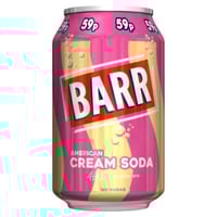 بار مشروب غازي بريطاني بنكهة الكريمة 330 مل مستورد