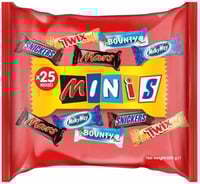 شوكولاتة مينيز مشكّلة – Mars Minis Mixed Chocolate...