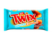 تويكس - أصابع كراميل مملحة - 9 × 20 جم