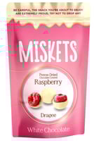 مسكيتس - شوكولاتة بيضاء مغطاة التوت الاحمر المجفف...