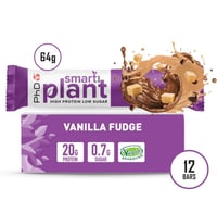 بي اتش دي لوح بروتين نباتي من سمارت بار بلانت، فاد...