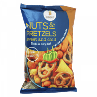 بيكر مقرمشات بريتزل حار حلو