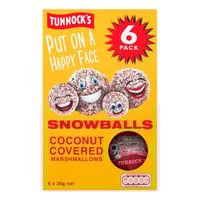 تونكس كرات الثلج بجوز الهند 6x30 جرام