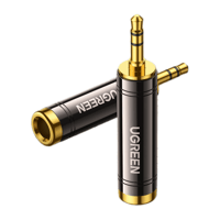 محول من 3.5 مم من MALE إلى 6.35 مم FEMALE من شركة...