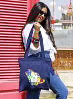 شنطة الظهر من القماش الفاخر