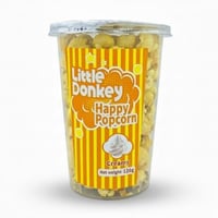 فشار بوب كورن ليتل دونكي كريمية - 120 جم Little Do...