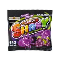 حلوى شاكي كاندي بنكهة العنب - 15 جم