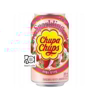 شوبا شوبس مشروب الفراولة ..والكريمة 345 مل