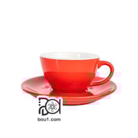 كوب قهوة احمر