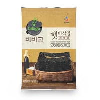 أعشاب بحرية محمصة ومتبلة على الطريقة الكورية (مقرم...