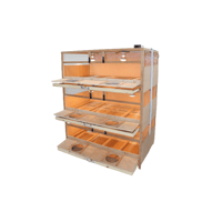 حاضنة فروخ الكترونيه ثلاث ادوار خيارات متعدده