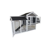 قفص دجاج رمادي