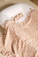 كوفلة قطن بامبو مع فيونكة "لايت"