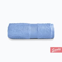 منشفة ساندي قطن 100% | سماوي "كبيرة جدا"