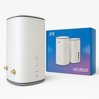 راوتر ZTE MC8020 معدل بمخارج لتركيب أنتينا ميمو- ج...