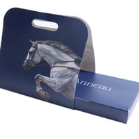 سبحة سماوي شفاف