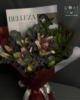 باقة ورد طبيعي ليليوم