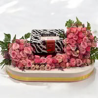 ستاند مع كيك ريد فلفيت من آني و داني