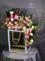 كيس بستاني 250غ مع تزيين ورديات