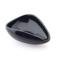 صحن وعاء جرعات حبوب البن سراميك اسود