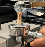 مكبس قهوة تامبر شفاف مقاس 58 | Stainless Steel Tam...