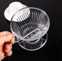 قمع V60 بلاستيك شبيه كاليتا بمقبض | مقاس 02