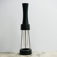 مفكك تكتلات مع حامل معدني