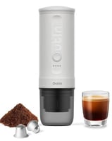 مكينة ومحضرة اسبريسو متنقلة - OUTIN ابيض