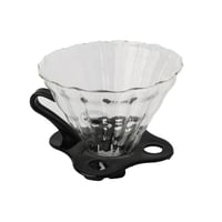 قمع ترشيح 02 زجاجي بقاعدة بلاستيك مود