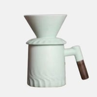 طقم V60 سيراميك مسكة خشبية - مقاس 400 | 01