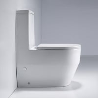 كرسي حمام افرنجي ستامينا مع غطاء هيدروليك