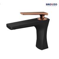 أسود مقبض روز جولد