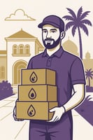 كرتون ماء 330مل