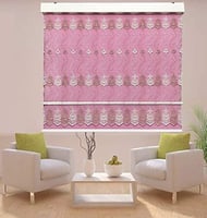 ستائر رول دبل شيفون تركي وخلفية بلاك اوت عازل متين...