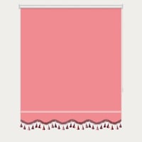 ستائر رول عازل مع الكلفة من الأسفل