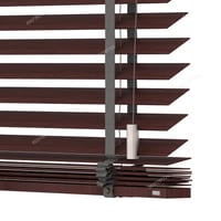 ستارة شرائح خشب صناعي كوري فخمة