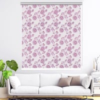 ستائر رول عازل للضواء والحرارة جاكار بنقوش ورد