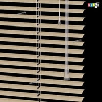 ستارة شرائح معدنية لون بييج