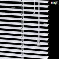 ستارة شرائح معدنية لون ابيض