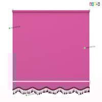 ستائر رول عازل للضواء والحرارة فوشيا