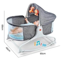 سرير اطفال هزاز مع العاب