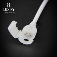 شريط ضوئي زينة خطين اصفر 50 متر بتصميم LENS