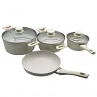 طقم قدور طبخ بغطاء زجاجي CC 201-1