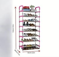 استاند جزم 8 ادوار متوفر ٣ الوان اسود وردي ازرق