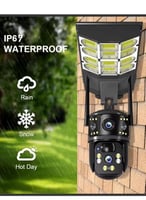 كاميرا مراقبة منزلية تعمل بالطاقة الشمسية بدقة 8 م...