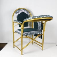 كرسي الصلاة لون اخضر